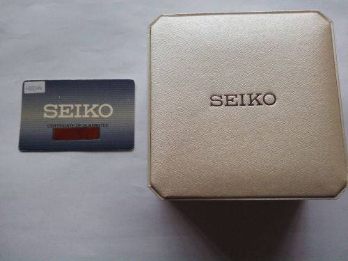 SEIKO DISPLAY WATCH BOX - HAVE A LOOK