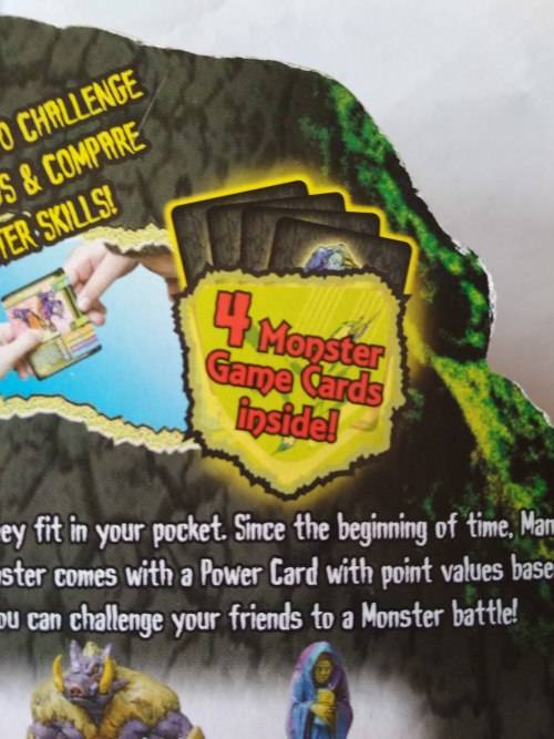 Monster in my Pocket - 4 Figurines in Pack - 2nd Gen 2006 Series 1 - *NEW*