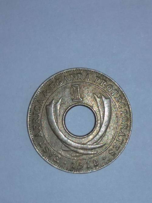 1 Cent East Africa & Uganda - George V 1912 coin