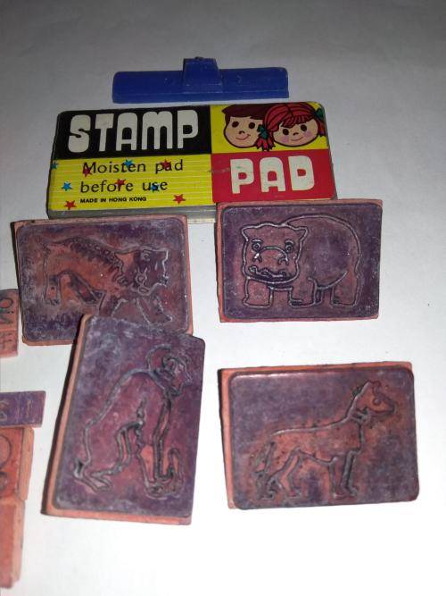 Vintage Mini / Small Kids stamps