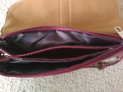 Ladies Small Handbag with Shoulder and Hand Strap