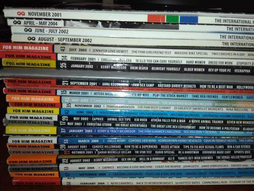 FHM Mens and GQ Magazine Bundle