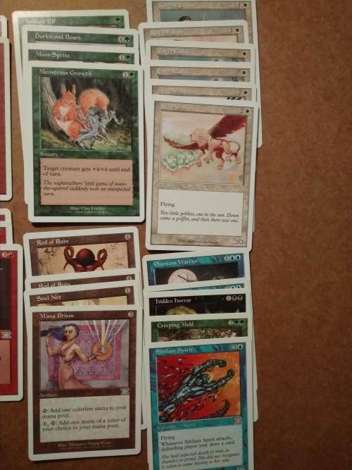 Magic The Gathering: classic 5th and 6th edition cards