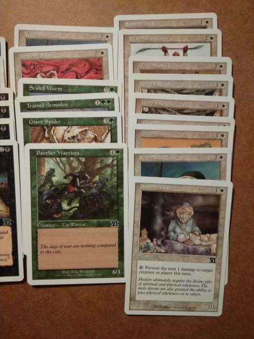 Magic The Gathering: classic 5th and 6th edition cards