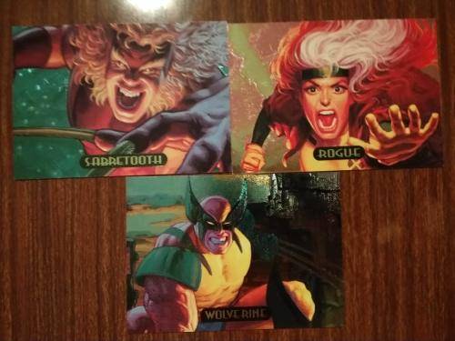 Vintage 1994 Marvel masterpieces Holoblast 1-9 complete