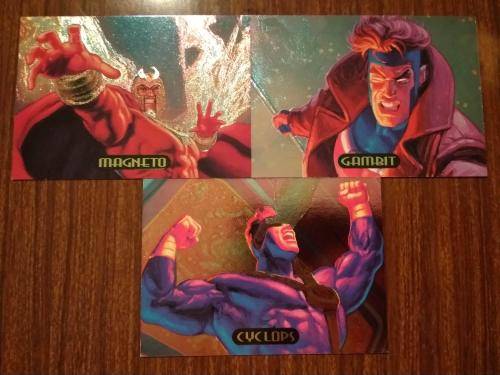 Vintage 1994 Marvel masterpieces Holoblast 1-9 complete