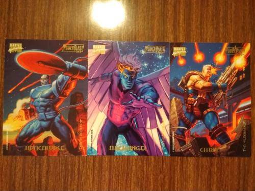Vintage 1994 Marvel masterpieces Holoblast 1-9 complete
