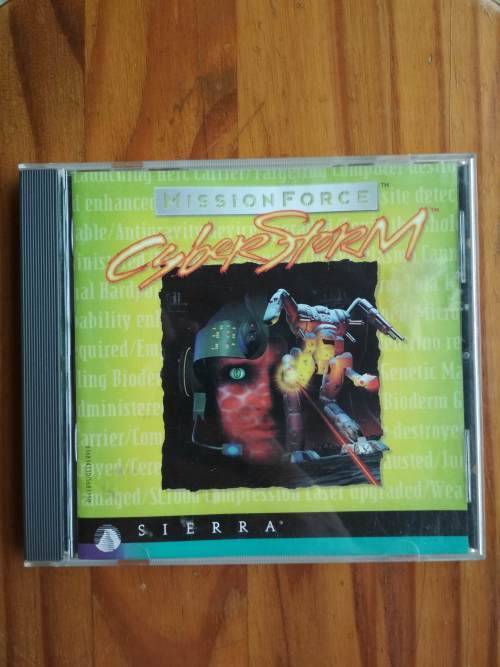 Vintage PC-CD - Sierra - MissionForce: CyberStorm (PC, 1996)