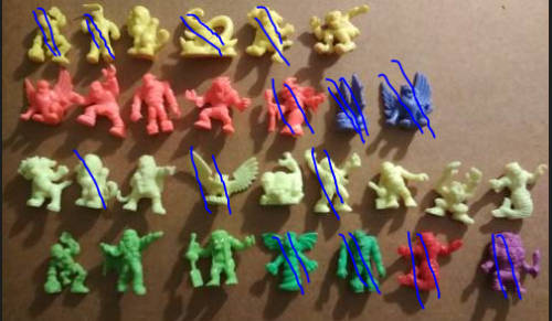 MIMP Monster In My Pocket Figurines (Each)