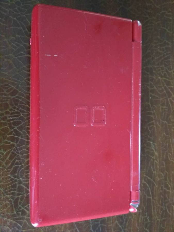 Nintendo DS Console Red With Samsung Stylus Pen, Carry Case & Games Bundle (Tested & Working)