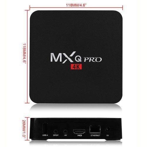MXQ PRO 4K Quad Core Android Smart TV BOX UCD S905 64-Bit Android 5.1 - LOCAL STOCK