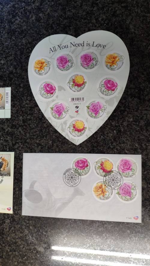 Mini sheet and FDC sets x2. High Cat value. #2