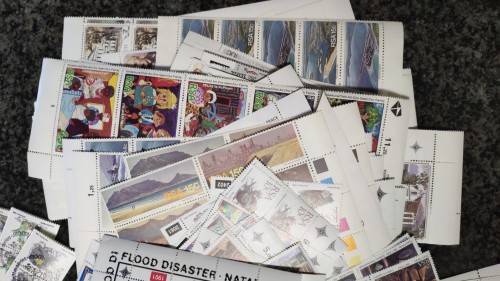 Mixed lot of singles, controls and full sheets