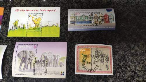 Lot of mini sheets, strips and one booklet