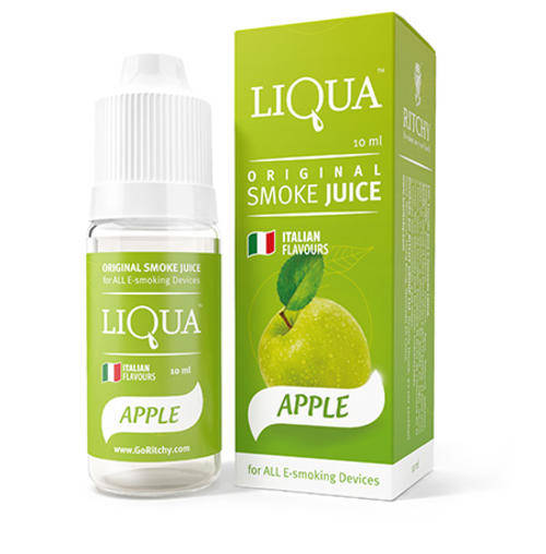 30ml Liqua Apple Flavoured E Liquid 18mg