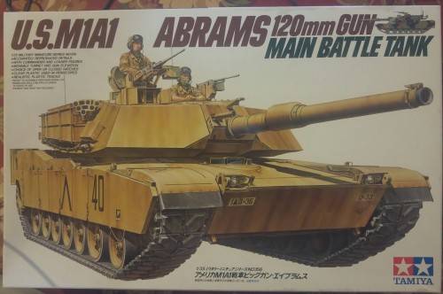 Tamiya US M1A1 Abrams MBT