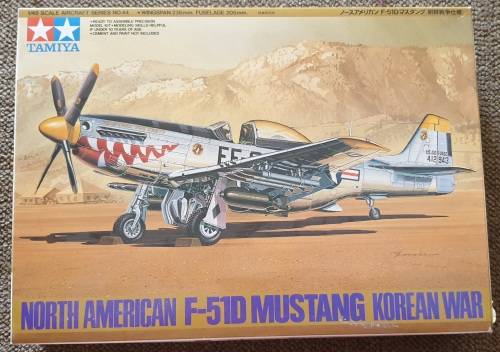 Tamiya North American F-51D Mustang Korean War 1/48