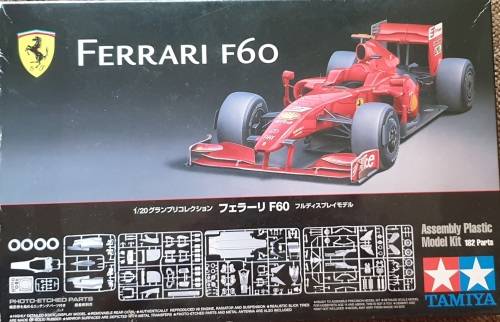 Tamiya Ferrari F60 1/20 scale