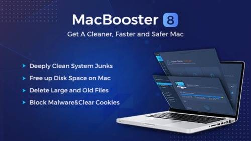 IObit MacBooster 8 PRO 1 Year 3 MAC Key Original