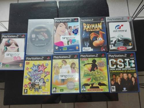 Lot of 9 PS 2 Games