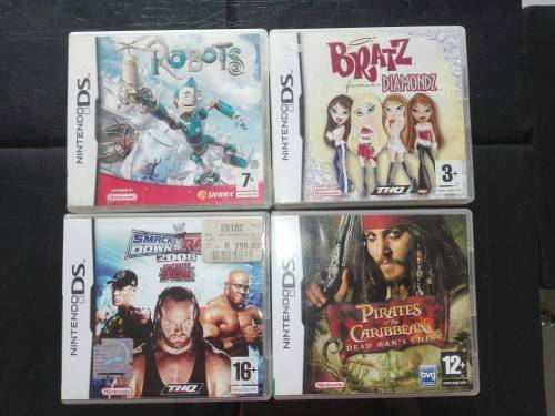 Lot of 4 Nintendo DS Games