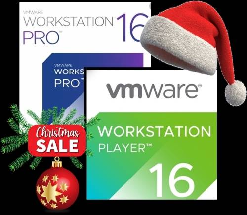 Christmas Special Vmware Workstation Pro 16 + Payer 16 Pro Bundle Original Lifelong License keys
