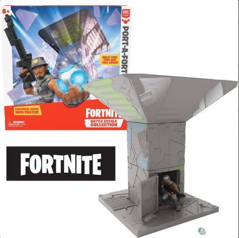 Fortnite Battle Royale Collection: Port-A-Fort Playset and Infiltrator Figure Brand New Sealed