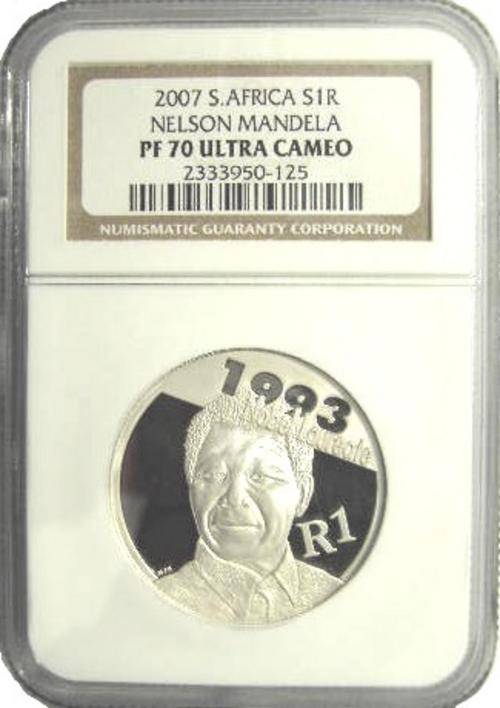 NGC PF70 Mandela R1 1993 - Perfect coin