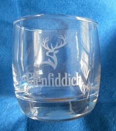 Glenfiddich whiskey glasses x 4 - new