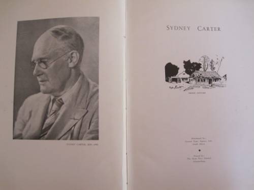 SYDNEY CARTER (SA Artist)