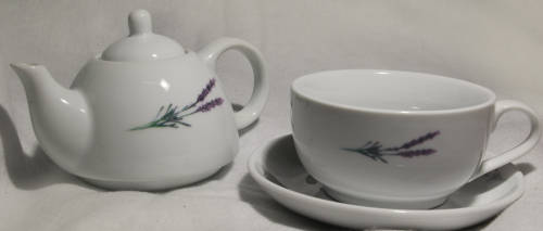 Tea-For-One Stacking Teapot and Cup