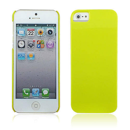 Green hard back iphone 5/5s cover case