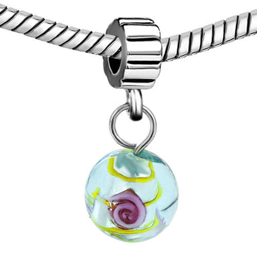 Silver plated genuine Pugster charms for European bracelets (Pandora, Troll etc.)