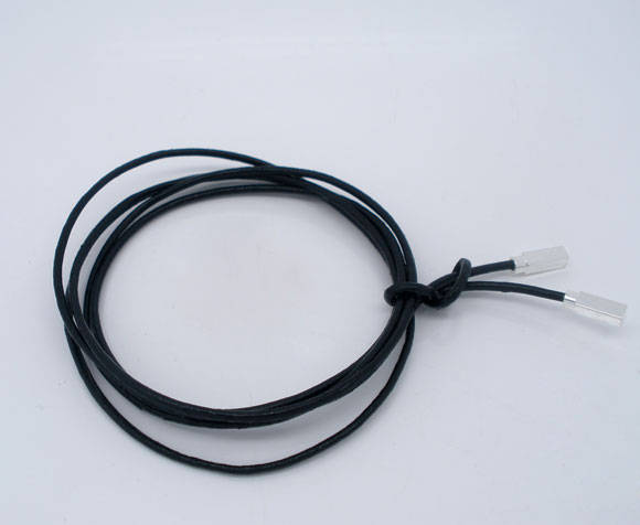 Pandora style leather charm lariat