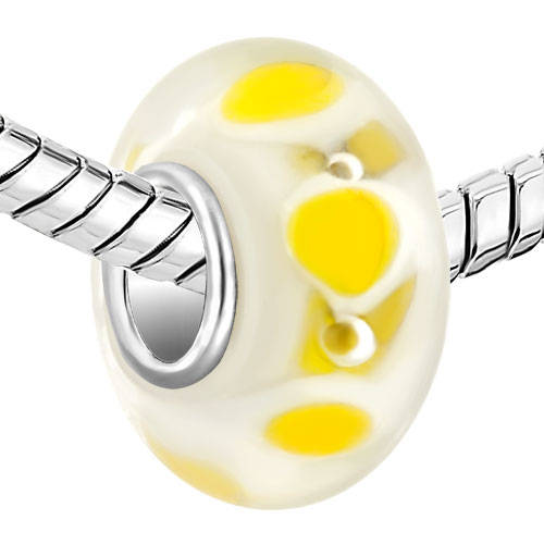 Silver plated genuine Pugster charms for European bracelets (Pandora, Troll etc.)