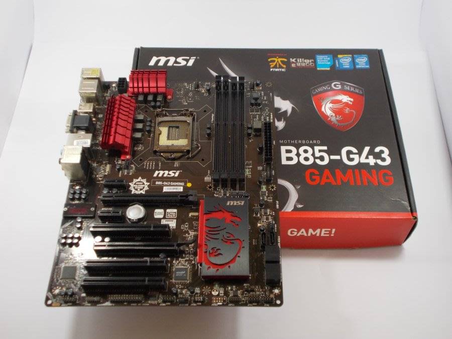 (Free Shipping) MSI B85-G43 Gaming Motherboard Socket 1150