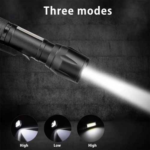 POWERFUL LED FLASHLIGHT Built in Battery(CAMO)