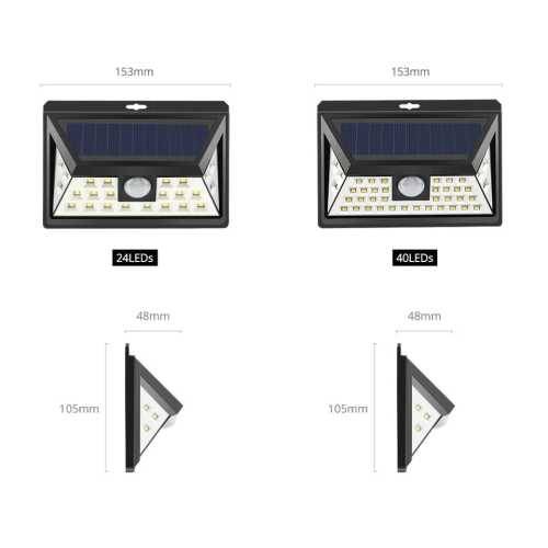 30 WATT LED Outdoor Solar Light , 3 Mode Settings