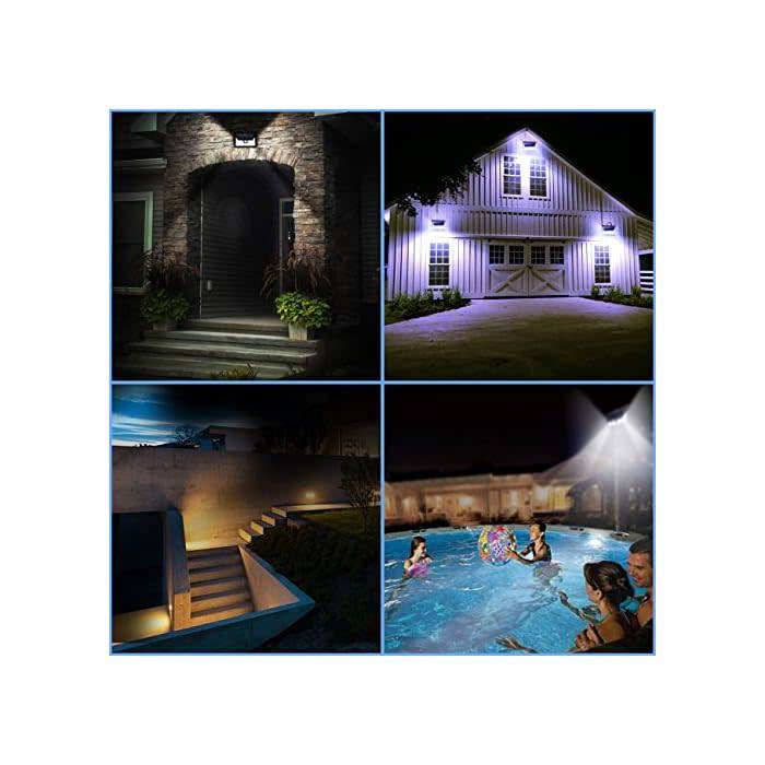 Solar Lights Outdoor Motion Sensor Light-Wall Light 24 LED-Wireless Waterproof