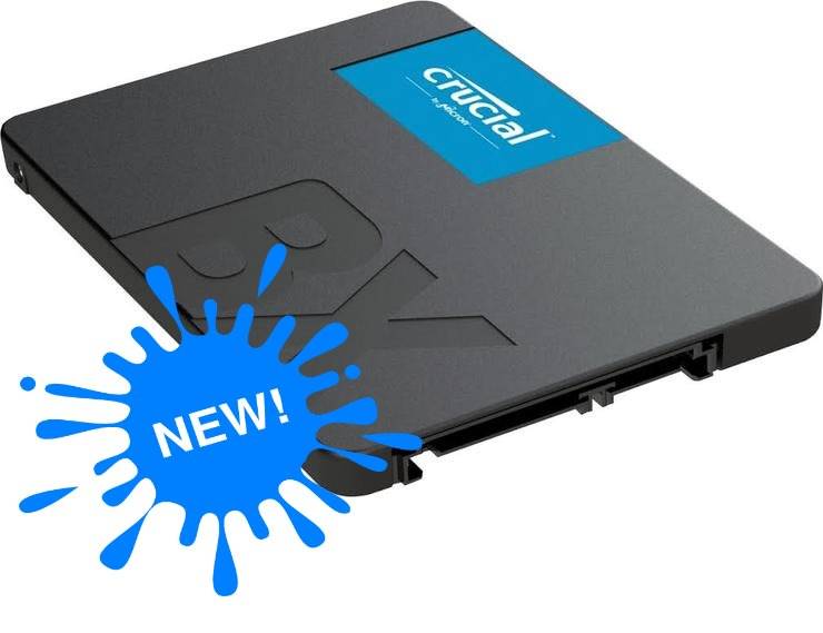 Crucial BX500 480GB 2.5" Solid State Drive | CT480BX500SSD1