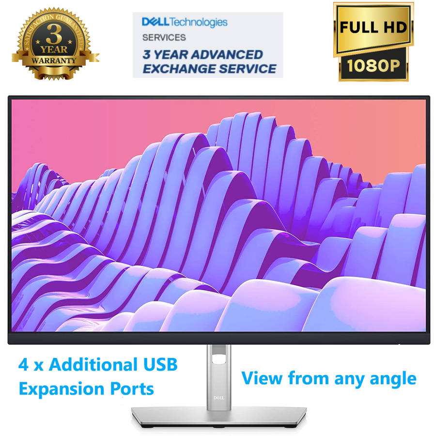 Dell P2722H 27-inch 1080P Premium Series Monitor designed for Productivity