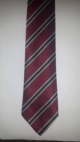 105 X MAROON/GREY/BLACK WOVEN STRIPED TIES !!!! - FREE SHIPPING !!!!