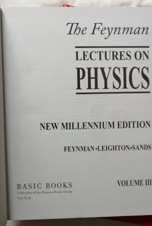 The Feynman Lectures on Physics