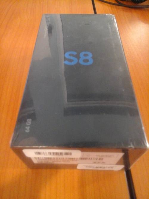 Samsung S8  Midnight Black *Sealed with proof of purchase*