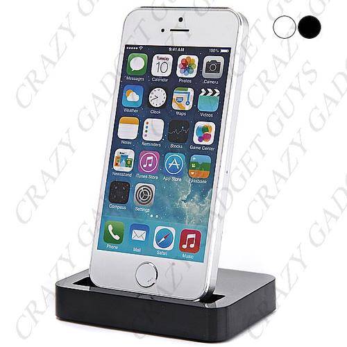 Mini Desktop Cradle Dock Charger Charging Station Stand with Lightning Connector for Apple iPhone 5s