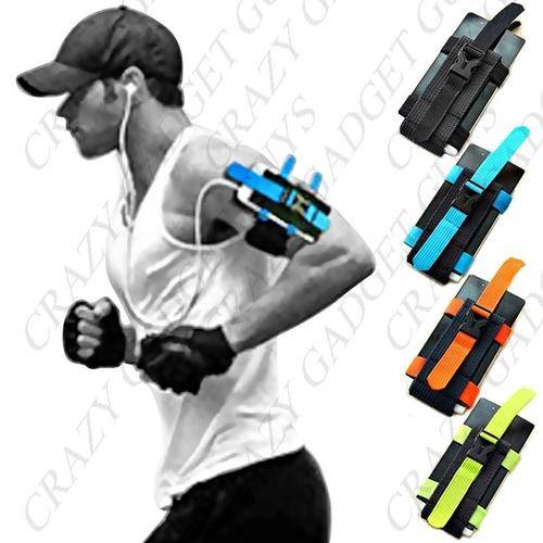 Sports Running cycling climbing Armband Case Workout Arm Holder Pounch Cell Arm bike bicycle phone B