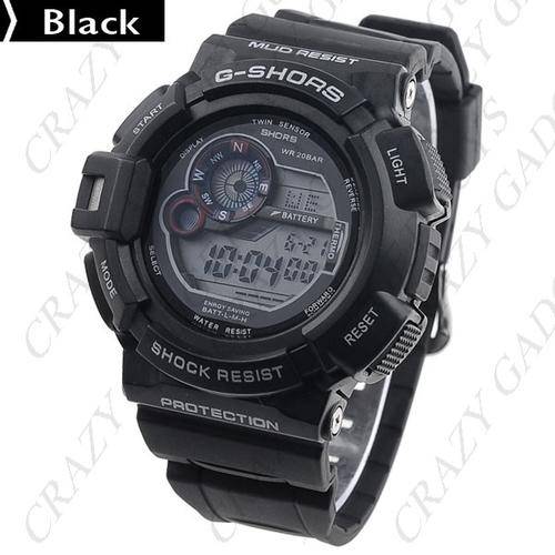 30M Water Proof Practical LCD Electronic Watch Digital Watch Stopwatch Timepiece w Alarm Clock Calen