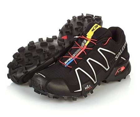 Authentic SALOMON SPEEDCROSS 3 , BLACK. AVAILABLE SIZES UK 7,8,9,10,11