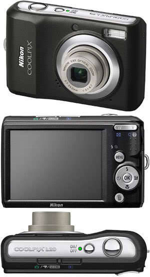 Nikon Coolpix L20 10MP Digital Camera with 3.6 Optical Zoom and 3 inch LCD