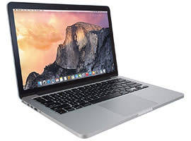 MACBOOK PRO 13" INTEL CORE 2 DUO CPU @ 2,40GHz, 320GB HDD, 4GB RAM, OS X YOSEMITE